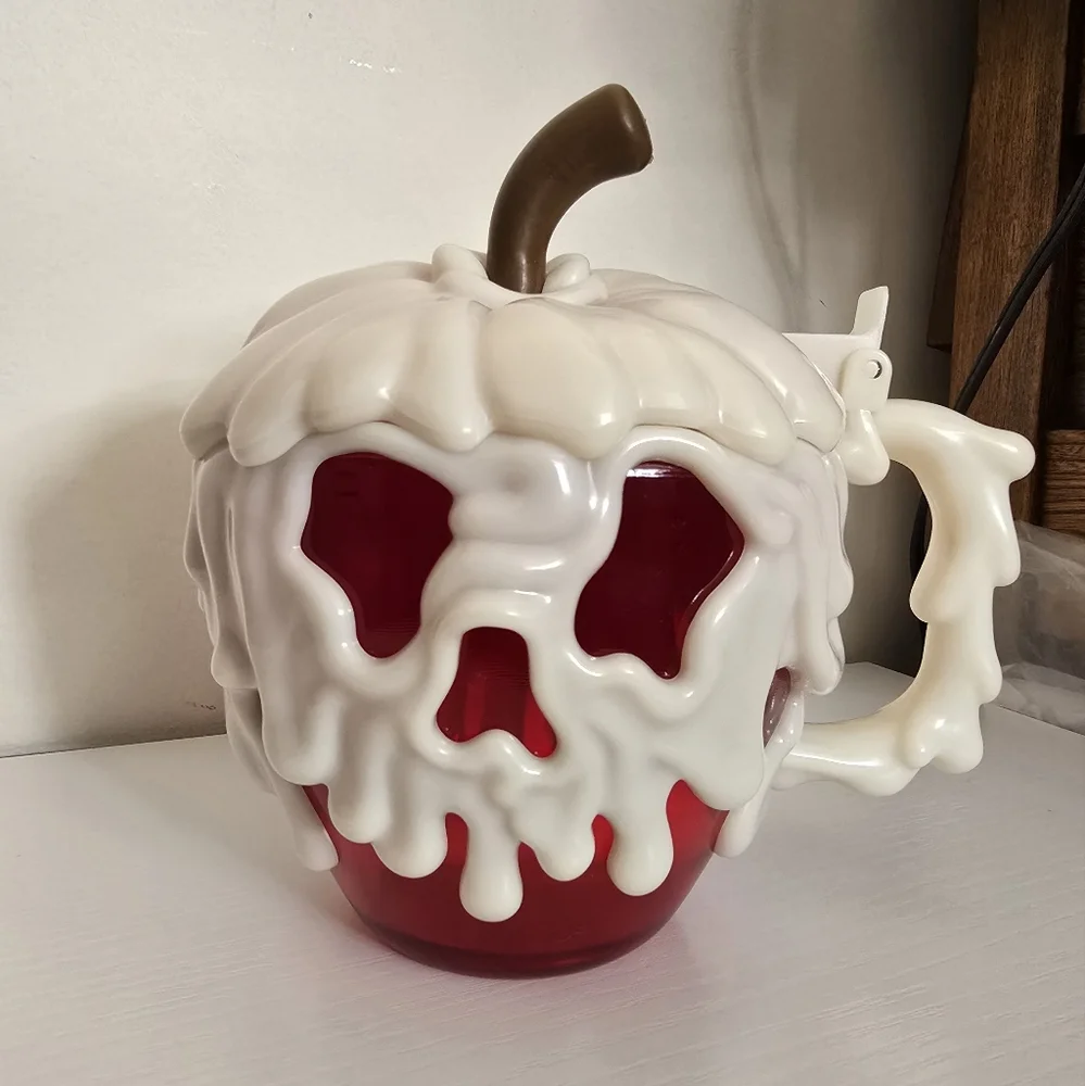 Disney Poison Apple Mug Red and White